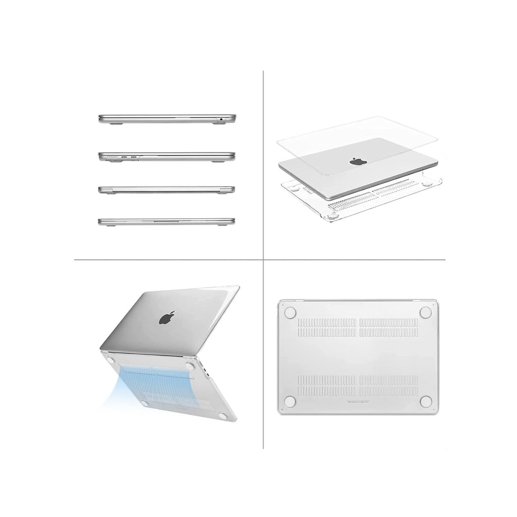 Funda Transparente MacBook Air/Pro – Acabado Brillante y Ultrafina