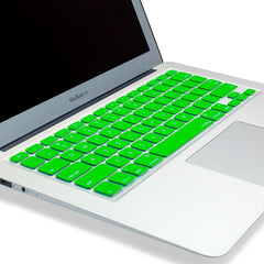 Protector de teclado en español para Macbook verde