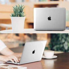 funda para MacBook, estuche protector MacBook, case MacBook Air 13 14 16, protección MacBook cristal, funda delgada MacBook, case con ventilación, cubierta transparente para MacBook