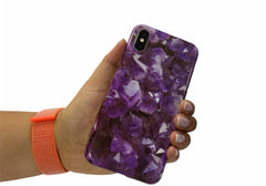 Purple marble case iPhone X