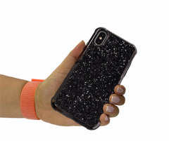 Black glitter case iPhone X