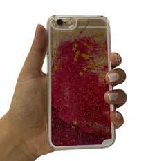 Rose glitter iPhone 6