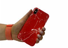 Red marble case iPhone X