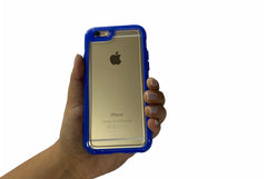 Blue bumper iPhone 6