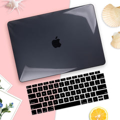 Carcasa negra para MacBook Air 13+ Protector de teclado