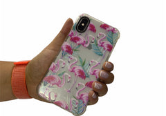 Flamingo case iPhone X