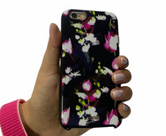 Black flowers iPhone 6
