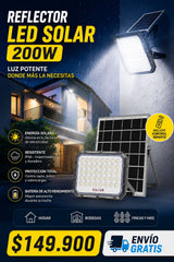 Reflector LED Solar 200W