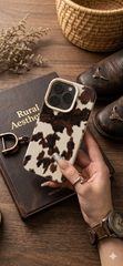 🐆 Case Safari Cowhide Premium para iPhone – Diseño Animal Print Elegante y Protector