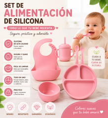 Set de Alimentación en Silicona para Bebé