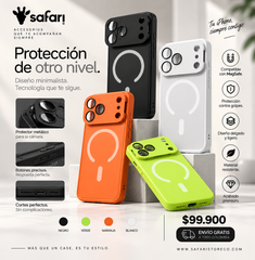 Case Magnetic Shield MagSafe para iPhone | Protector de Cámara