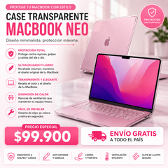 Case Transparente para MacBook Neo | Protección Premium Ultrafina