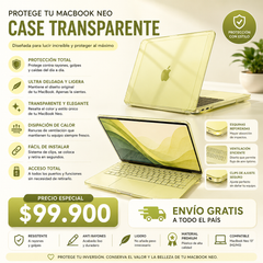 Case Transparente para MacBook Neo | Protección Premium Ultrafina