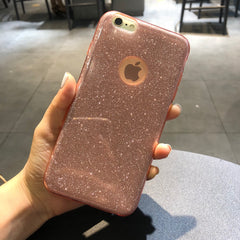 Pink glitter case