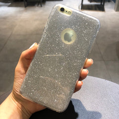 Silver glitter case