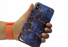 Blue marble case iPhone X