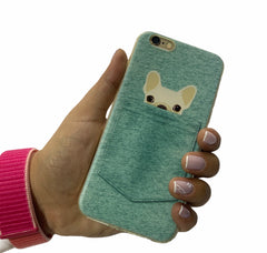 Blue cat case iPhone 6