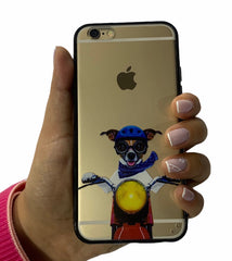 Dog bike case IPhone 6